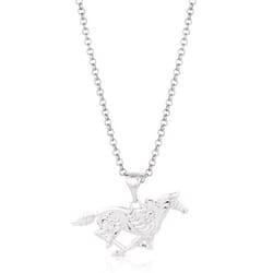 Montana Silversmiths Women's Out West Running Horse Necklace