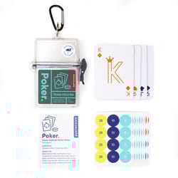 Kikkerland Poker Game Multicolored 160 pc