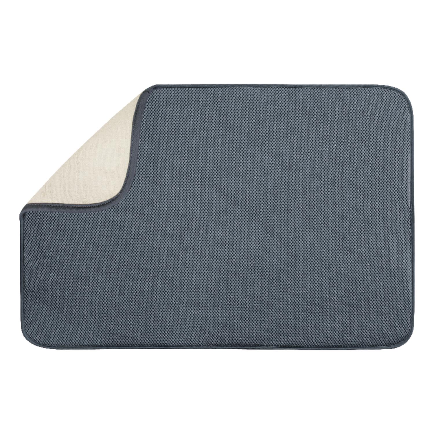 iDesign IDry 24 in. L X 18 in. W X 0.5 in. H Microfiber Drying Mat -  41141