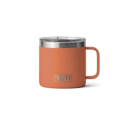YETI Rambler 14 oz High Desert Clay BPA Free Mug with MagSlider Lid