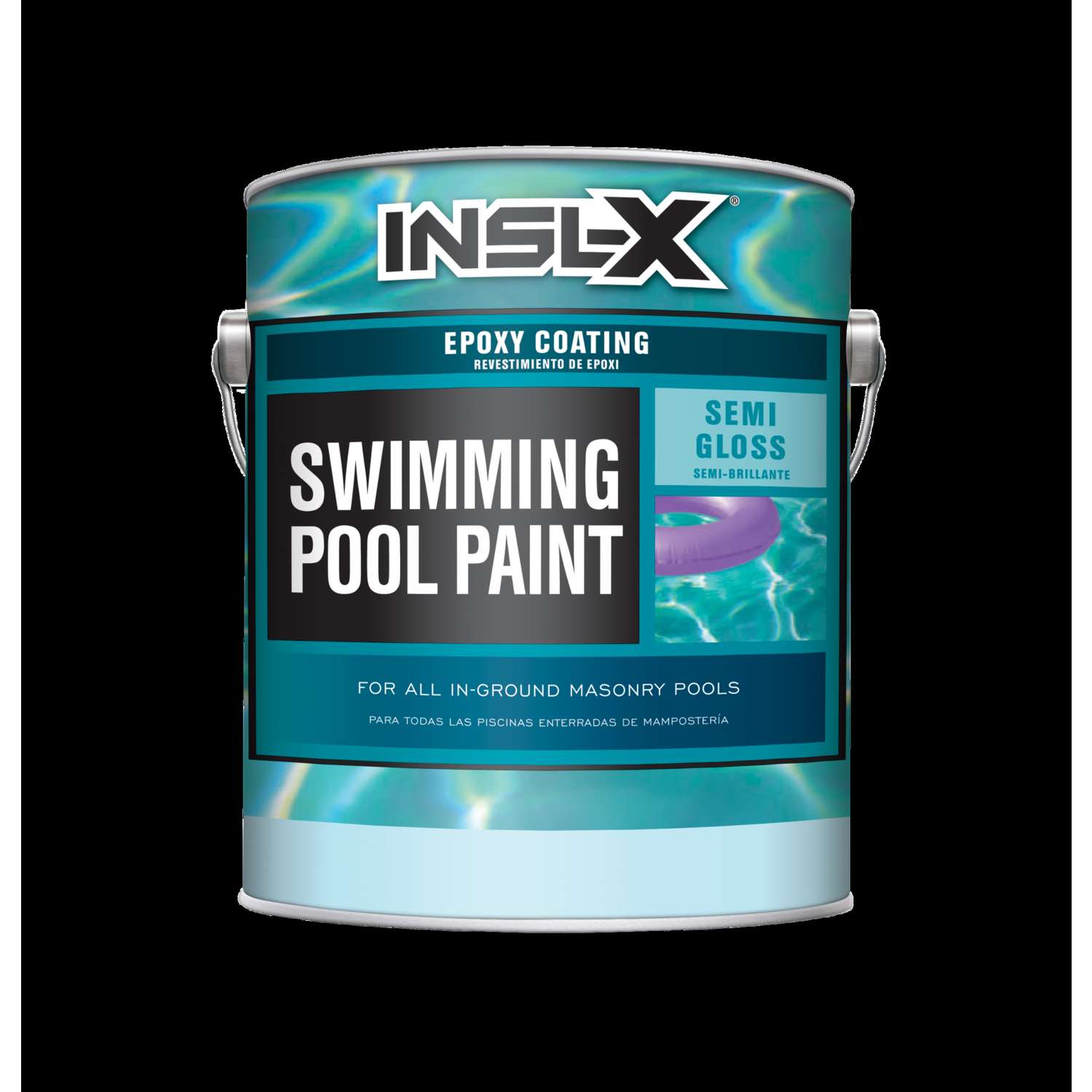 Insl-X Indoor and Outdoor Semi-Gloss White Epoxy Swimming Pool Paint 2 Gallon Kit - Ace Hardware