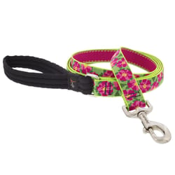 Lupine Pet Original Multicolored Petunias Nylon Dog Leash