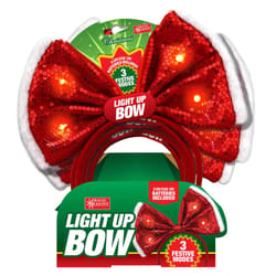 Magic Seasons Christmas Bow Sequence Headband 1 pc