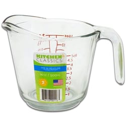 Kitchen Classics 2 cups Glass Clear Measuring Cup