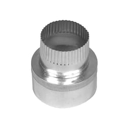 Dundas Jafine 3 in. D Silver Aluminum Increaser/Reducer