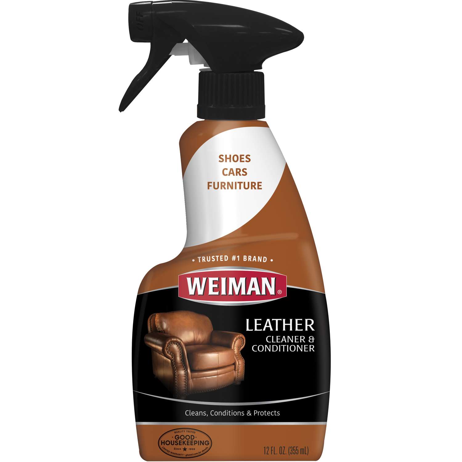 Weiman Leather Cleaner and Conditioner 12 oz Liquid Ace Hardware
