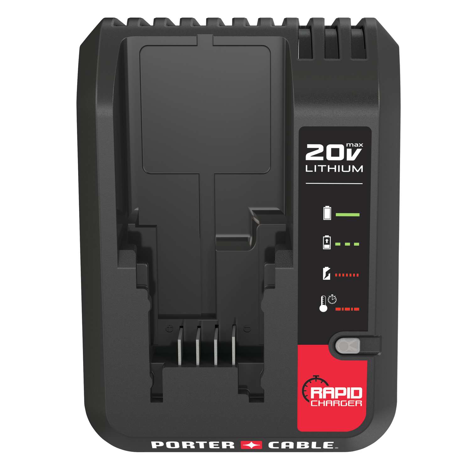 Porter Cable 20 V Lithium Ion Battery Charger 1 pc Mfr PCC692L Ace Hardware