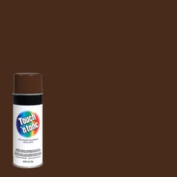 Rust-Oleum Touch 'N Tone Gloss Leather Brown Spray Paint 10 oz