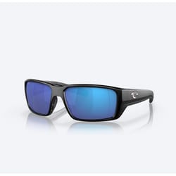 Costa Fantail Pro Black Frame Blue Lens Polarized Sunglasses