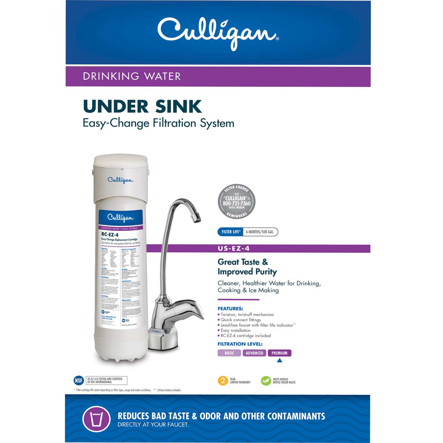 Culligan Under Sink Water Filtration System For Culligan Ace Hardware