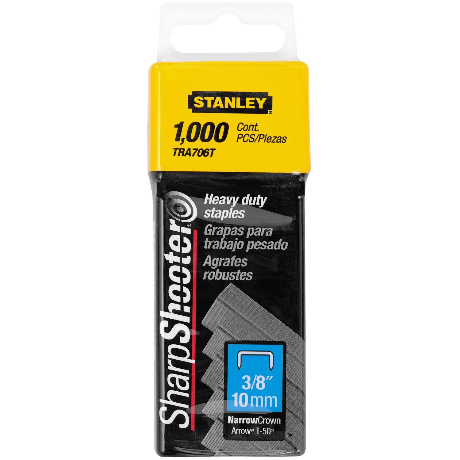 Photos - Stapler Stanley Sharp Shooter 27/64 in. W X 3/8 in. L Narrow Crown Heavy Duty Stap 