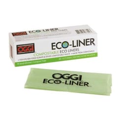 OGGI Eco-Liner 1.5 gal Compost Bags Flat Top 40 pk