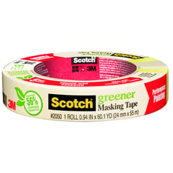 Green Masking Tape 1 x 55 Yard Roll