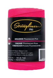 Stringliner Pink Braided Chalk Line Refill 500 ft. Pink