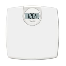 Taylor 330 lb Digital Bathroom Scale White
