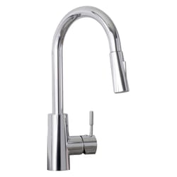 LDR One Handle Chrome Pull-Down Kitchen Faucet