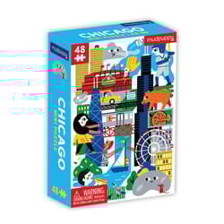 Mudpuppy Mini Puzzle Multicolored 48 pc