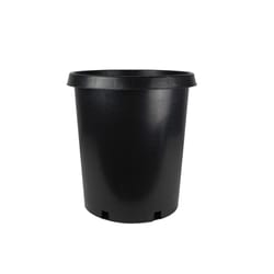 HC Companies 17.5 in. H X 16.5 in. D Plastic Nursery Container Black