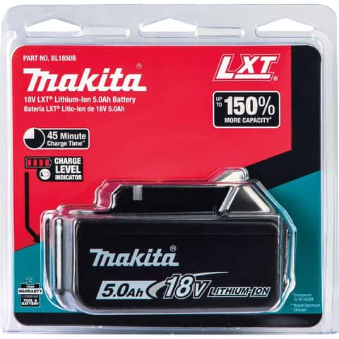 Makita 18V Energy Kit with double charger and four 5 Ah batteries