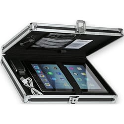 Vaultz Key Lock Silver Clipboard