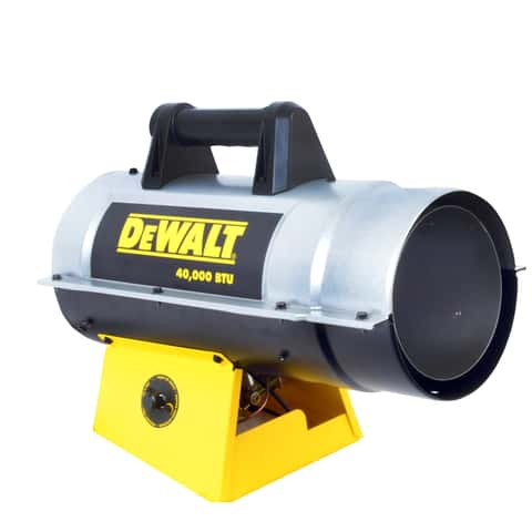 DeWalt 40 000 Btu h 1 000 sq ft Forced Air Propane Portable Heater