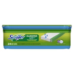 Swiffer Sweeper 5.4 in. Wet Microfiber Mop Refill 24 pk