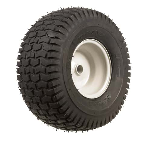 Metal lawn mower online wheels