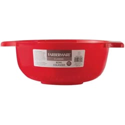 Farberware Red Plastic Colander 5 oz
