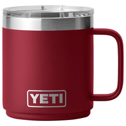 YETI Rambler 10 oz Harvest Red BPA Free Mug with MagSlider Lid