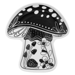 Karma Mushroom Trinket Tray Ceramic 1 pk
