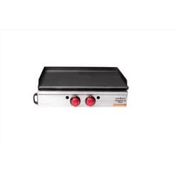 Camp Chef VersaTop 2 Burner Liquid Propane Portable Grill Black/Silver