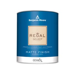 Benjamin Moore Regal Select Matte Base 4 Paint and Primer Interior 1 qt