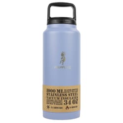 Aquapelli 34 oz Blue BPA Free Vacuum Insulated Bottle