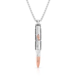 Montana Silversmiths Women's Sniper Bullet Multicolored Necklace Brass Water Resistant