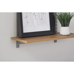 Rubbermaid 0.625 in. H X 24 in. W X 12 in. D Golden Oak Wood Shelf Board