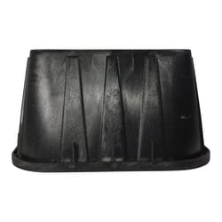 NDS 19 in. W X 12 in. H Rectangular Valve Box with Cover Black