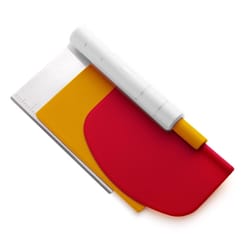Chef'n Multi-Colored Stainless Steel Bench Scrapper Set