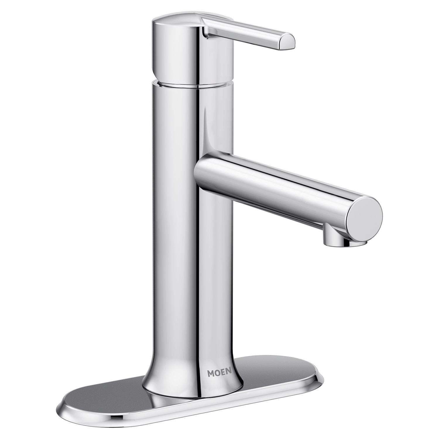 Moen Arlys Chrome SingleHandle Bathroom Sink Faucet 4 in. Ace Hardware