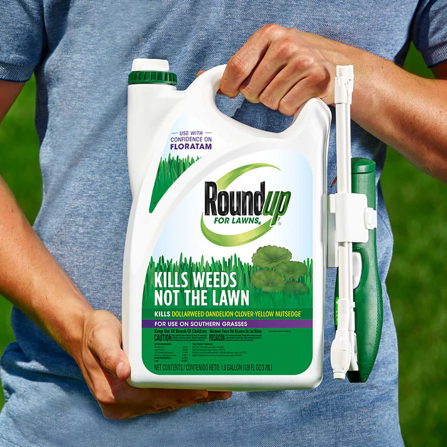 Roundup For Lawns Weed Killer Rtu Liquid 1 Gal Ace Hardware