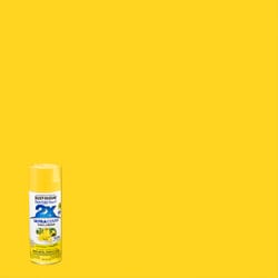 Rust-Oleum  Painter's Touch 2X Ultra Cover  Gloss  Sun Yellow  Spray Paint  12 oz. 