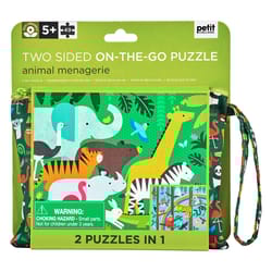 Petitcollage 2 Puzzle In 1 Multicolored 49 pc