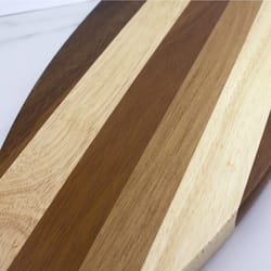 Totally Bamboo Rock & Branch 22.44 in. L X 7.28 in. W X 0.6 in. Wood Serving & Cutting Board