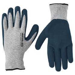 Hestra Job Unisex Indoor/Outdoor Iterum Work Gloves Gray XS 1 pair