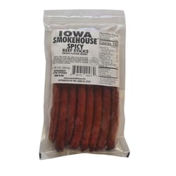 IOWA SMOKEHOUSE Spicy Beef Stick 8 oz Packet