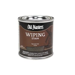 Old Masters Semi-Transparent Spanish Oak Oil-Based Wiping Stain 1/2 pt