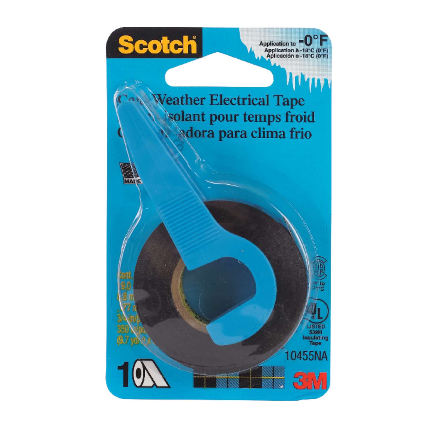 3M Scotch 3/4 in. W X 350 in. L Black Vinyl Electrical Tape Ace Hardware