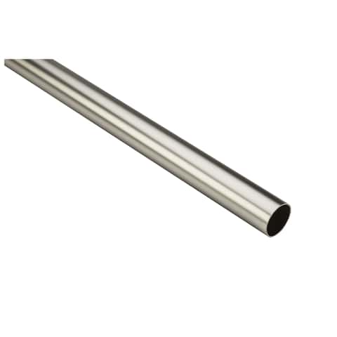 National Hardware 96 in. L X 1.32 in. D Steel Heavy Duty Closet Rod National Hardware 96 in. L X 1.32 in. D Steel Heavy Duty Closet Rod