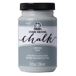 Plaid FolkArt Flat Chalky Finish Sage Hobby Paint 8 oz