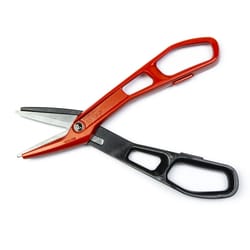 Wiss 12 in. Stainless Steel Curved Or Straight HVAC Snips 1 pk