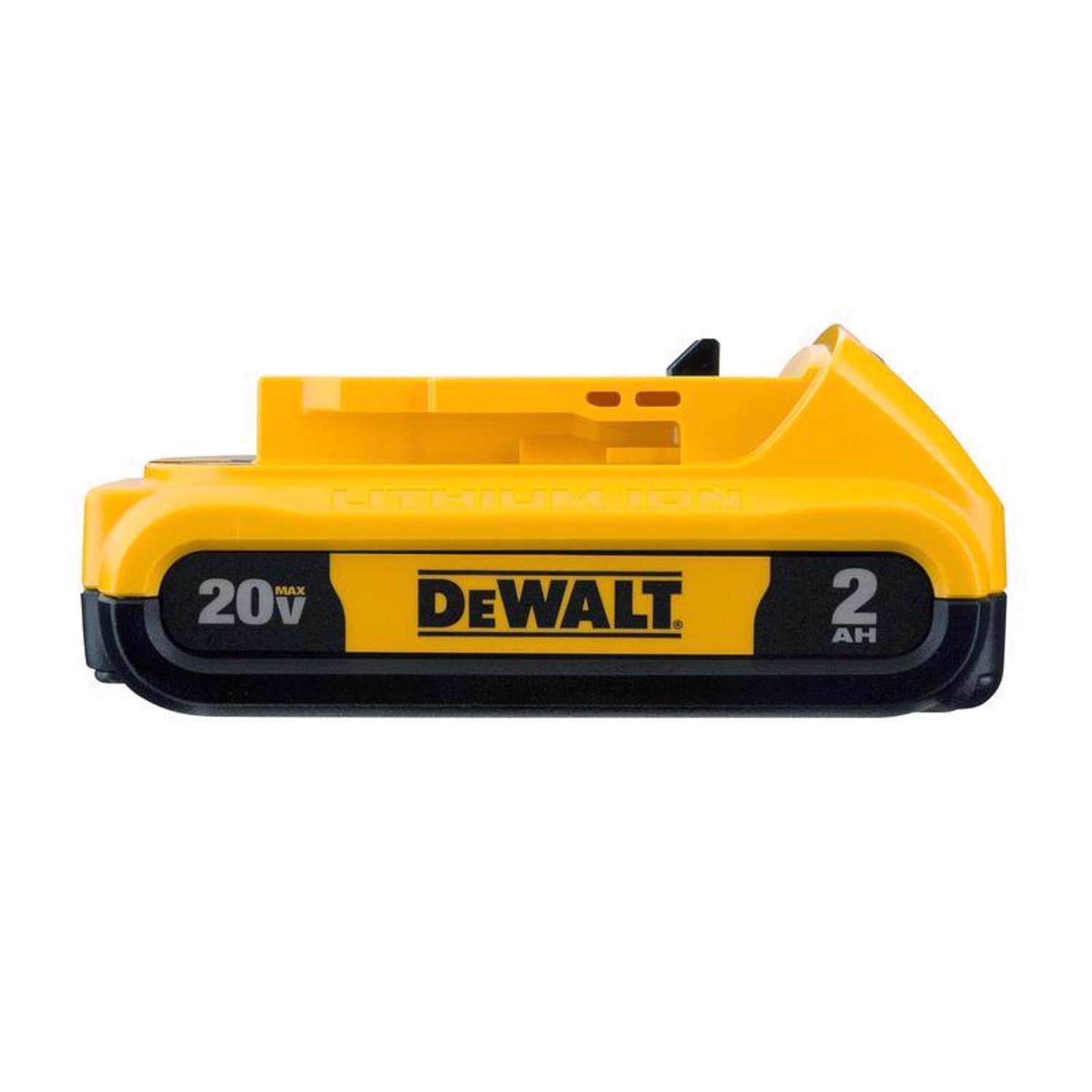 Photos - Power Tool Battery DeWALT 20V MAX XR DCB203 2 Ah Lithium-Ion Compact Battery 1 pc 